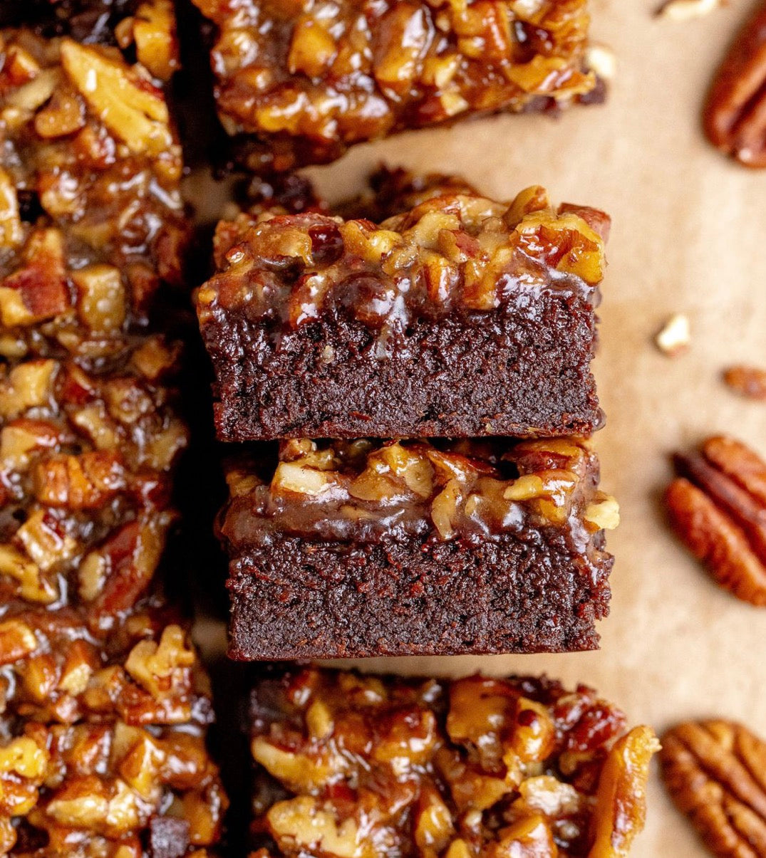 Pecan pie brownies (4 ct)