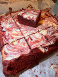 Red Velvet cheesecake brownies (4 ct)
